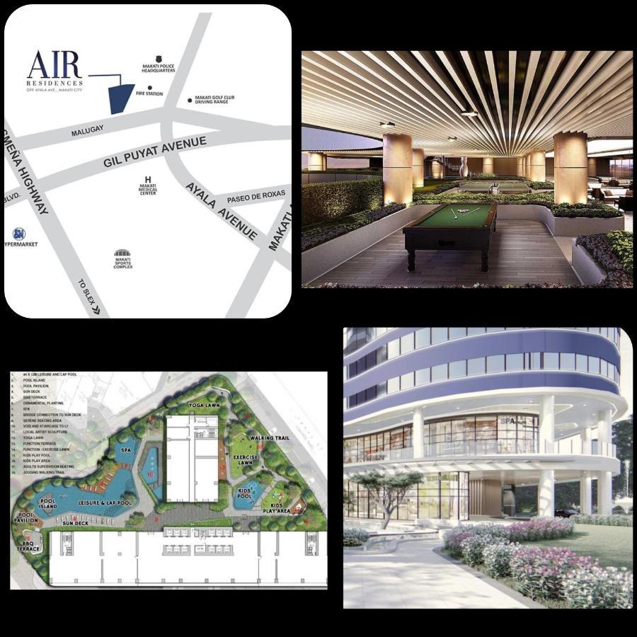 Makati Amazing View Penthouse Studio, Air Residence, Fast Internet Manila Exterior foto